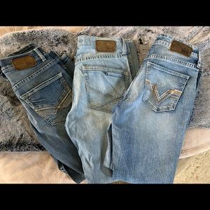 BKE men’s straight leg denim size 31S and 30S